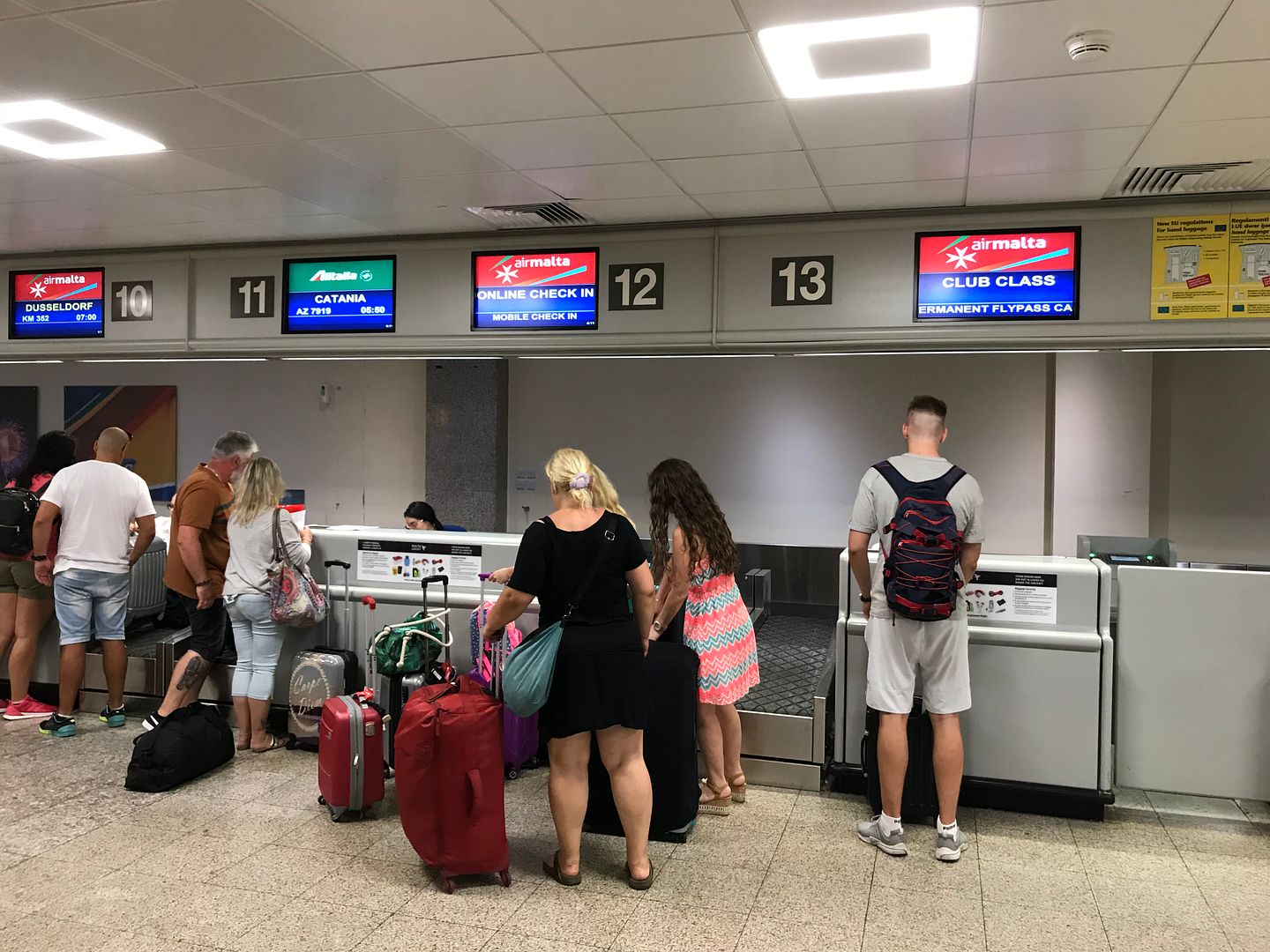 air malta baggage cost